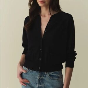 Doen Celine Cardigan. Dark Navy. NWT